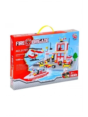 Asya Oyuncak 433 Parça LEGO Itfaiye Seti - 21701