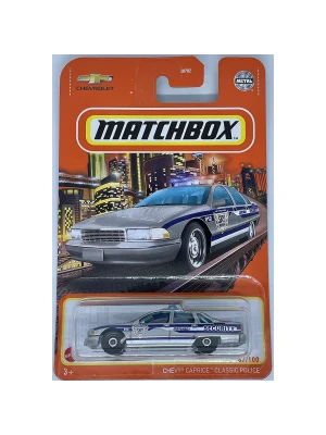 Matchbox Chevy Caprice Classic Police HFR77