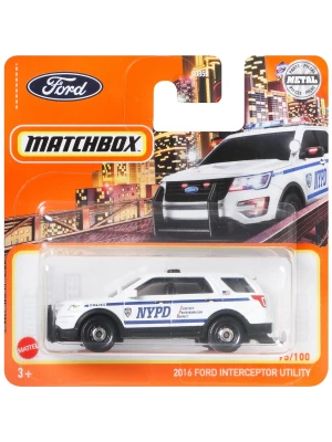 Matchbox Tekli Arabalar 2016 Ford İnterceptor-Utility-HFR50