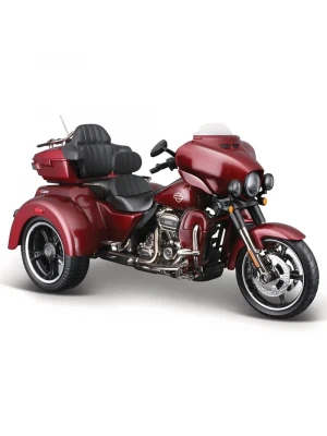 1:12 Harley-Davidson 2021 CVO TRI Glide Model Motor 32337 - Bordo