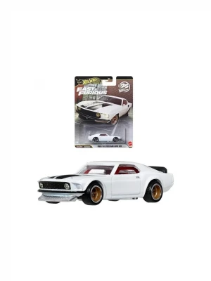 Hot Wheels Premium Series 25.yıl Özel Fast & Furious 1969 Ford Mustang Boss 302 HNW46 - JHW72-LA10