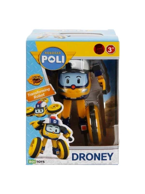 Robocar Poli Transforming Robot Figür - Droney 0656