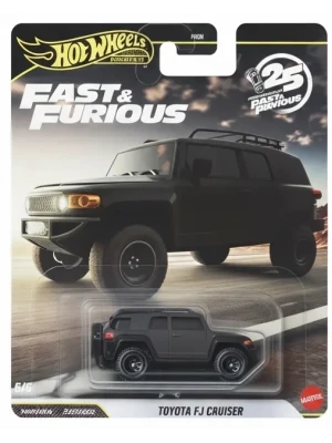 Hot Wheels Premium Series 25.yıl Özel Fast & Furious Toyota Fj Cruıser HNW46 - JHW69-LA10