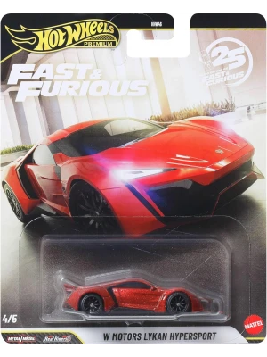 Hot Wheels Premium Series 25.yıl Özel Fast & Furious W Motors Lykan Hypersport HNW46 - JHW70-LA10