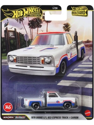 Hot Wheels Boulevard Premium Araçlar 1978 DODGE LIL RED EXPRESS TRUCK/CAMION GJT68 - JHW27