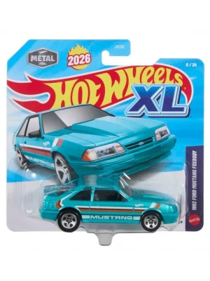 Hot Wheels XL Diecast Araba Tekli Paket 1:43 1992 Ford Mustang Foxbody JKL05