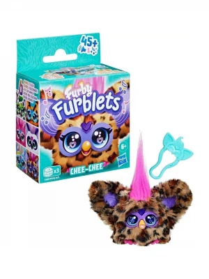 Furby Furblets Chee-Chee Elektronik Mini Peluş 45+ Sesli 6+ Yaş