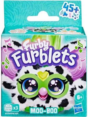 Furby Furblets MOO-BOO Elektronik Mini Peluş 45+ Sesli 6+ Yaş