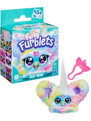 Furby Furblets ZEE-BAH Elektronik Mini Peluş 45+ Sesli 6+ Yaş