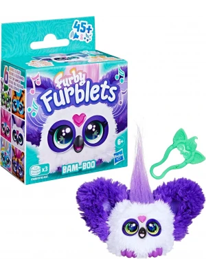 Furby Furblets BAM-BOO Elektronik Mini Peluş 45+ Sesli 6+ Yaş
