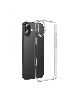 Apple İphone 16 Kılıf Süper Şeffaf Silikon Kapak