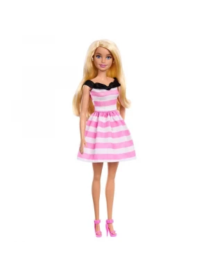 Barbie 65.Yıl Özel Pembe Elbiseli Bebek HTH66
