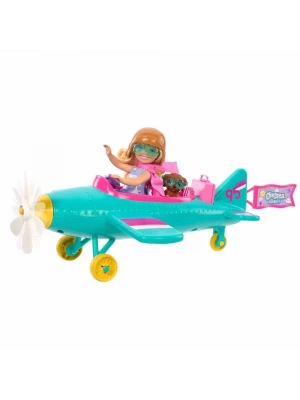 Barbie Chelseanin Pervaneli Mini Uçağı Oyun Seti HTK38