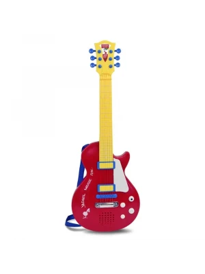 Bontempi Kırmızı Elektronik Çocuk Rock Gitarı 53 cm