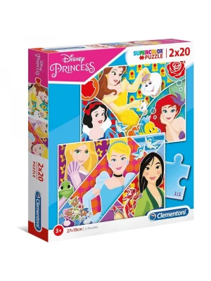 Clementoni 2x20 Parça Puzzle Princess