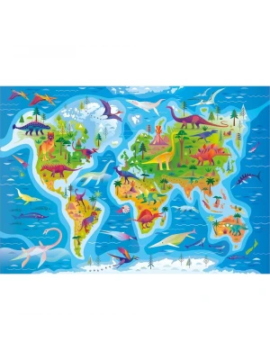 Clementoni Dinosaurs Map Puzzle 180 Parça 29790