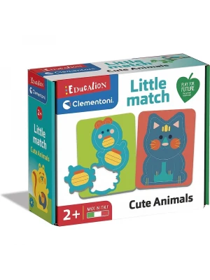 Clementoni Little Match Puzzle - Sevimli Hayvanlar