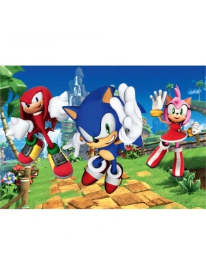 Clementoni Sonic Puzzle 104 Parça 27256