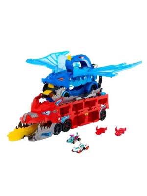 Hot Wheels Ultimate Çift Ejderha Taşıyıcı Dev Tır JBM72