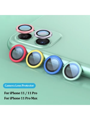 İphone 11 Fosforlu Neon Lens Koruma