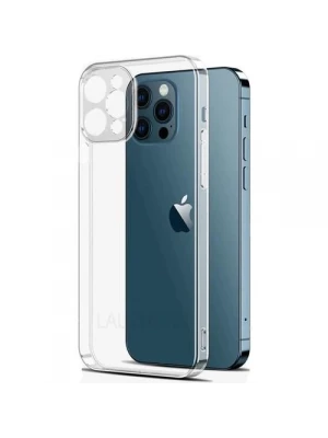 iPhone 13 Pro Max Kamera Korumalı Şeffaf Tıpalı Silikon Kılıf