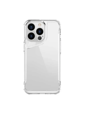 İphone 13 Pro Max Şeffaf Darbe Emici T-Max Silikon PC