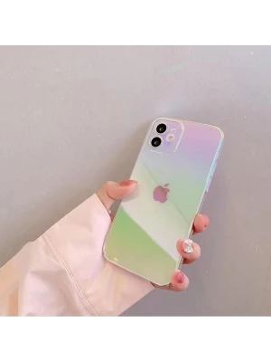 İphone 14 Plus Gökkuşağı Rainbow Telefon Kılıfı