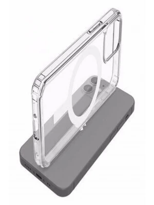 İphone 14 Plus Magsafe Şeffaf Telefon Kılıfı