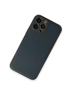 İphone 14 Pro Max Deri Görünümlü Coco Telefon Kılıfı