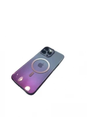 İphone 14 Pro Max Pixel Sert Magsafe Telefon Kılıfı Kılıf