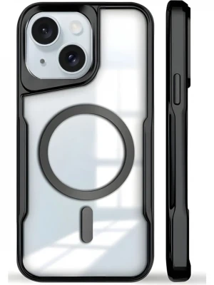 İphone 14 Siyah Darbe Emici T-Max Silikon PC