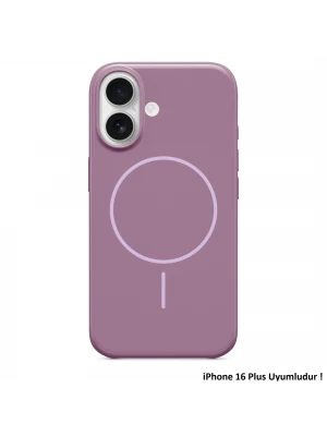 İphone 16 Plus Uyumlu Premium Özel Seri Magsafe Think Kılıf