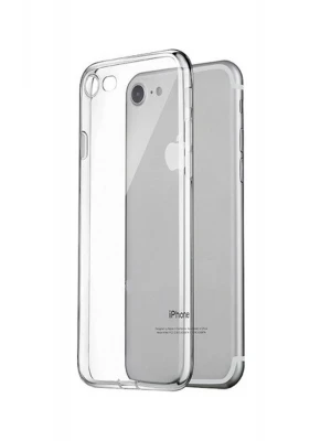İphone X Şeffaf Tıpalı Kamera Korumalı Silikon Kılıf
