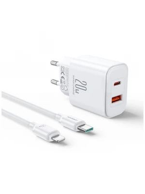 Joyroom 20W Pd Adaptör Ve Type-C To Lightning Kablo Seti