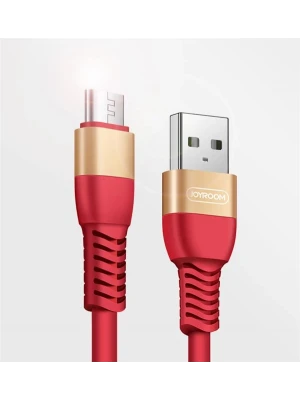 JOYROOM MİCRO KIRMIZI 3M 2.4A DATA KABLOSU