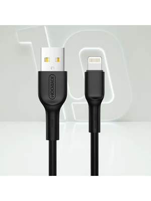Joyroom S-M357S İphone Lightning Şarj ve Data Kablosu 2A 1m Siyah