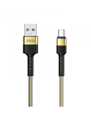 Joyroom S-M363 1.2m 2.4A Type-C USB Hızlı Şarj ve Data Kablosu Gold