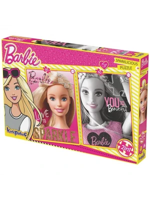 Kırkpapuç Barbie Sparklicious Çocuk Puzzle