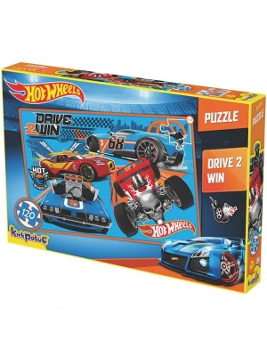 Kırkpapuç Hot Wheels Drive 2 Win Çocuk Puzzle