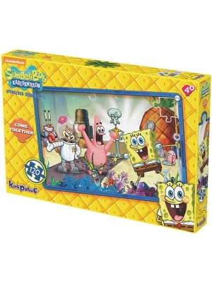 Kırkpapuç Sünger Bob Come Together Çocuk Puzzle