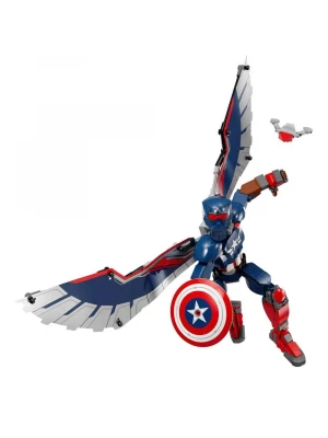 LEGO Marvel Yeni Kaptan Amerika Yapım Figürü 76296