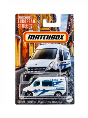 Matchbox European Streets Renault Master Ambulance - HVV43