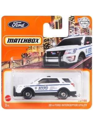 Matchbox Tekli Arabalar 2016 Ford İnterceptor Utility-HFT16