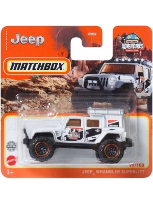 Matchbox Tekli Arabalar Jeep Wrangler Superlift HFT20