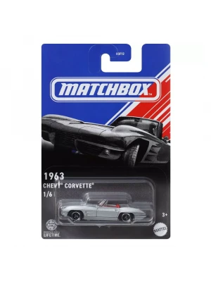 Matchbox Temalı Arabalar 1963 Chevy Corvette HVR95