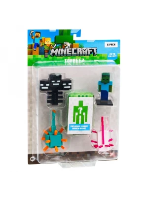 Minecraft 3D Figür Toppeez 5li Set MC2040 Model 1