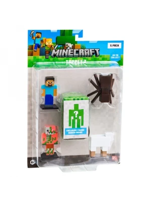 Minecraft 3D Figür Toppeez 5li Set MC2040 Model 2