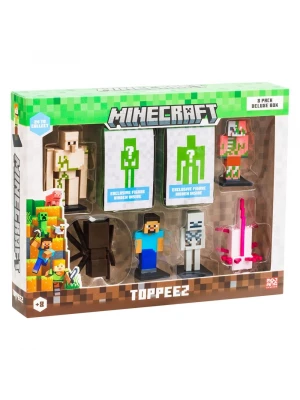Minecraft 3D Figür Toppeez 8li Delüks Set MC2070 Model 2
