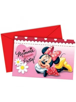 Minnie & Daisies Davetiye 8’li