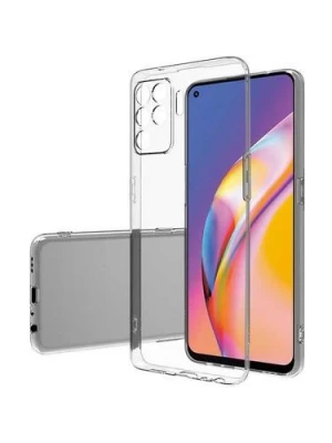 Oppo A54 Tıpalı Kamera Korumalı Şeffaf Silikon Kılıf
